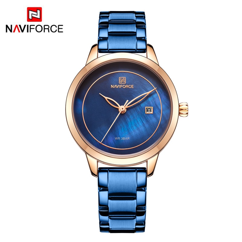 NAVIFORCE 9171 Mens Watch - Business Fashion Luxury - Digital Quartz Dual  Time Display - Casual Japanese Quartz Watches : Amazon.in: Fashion